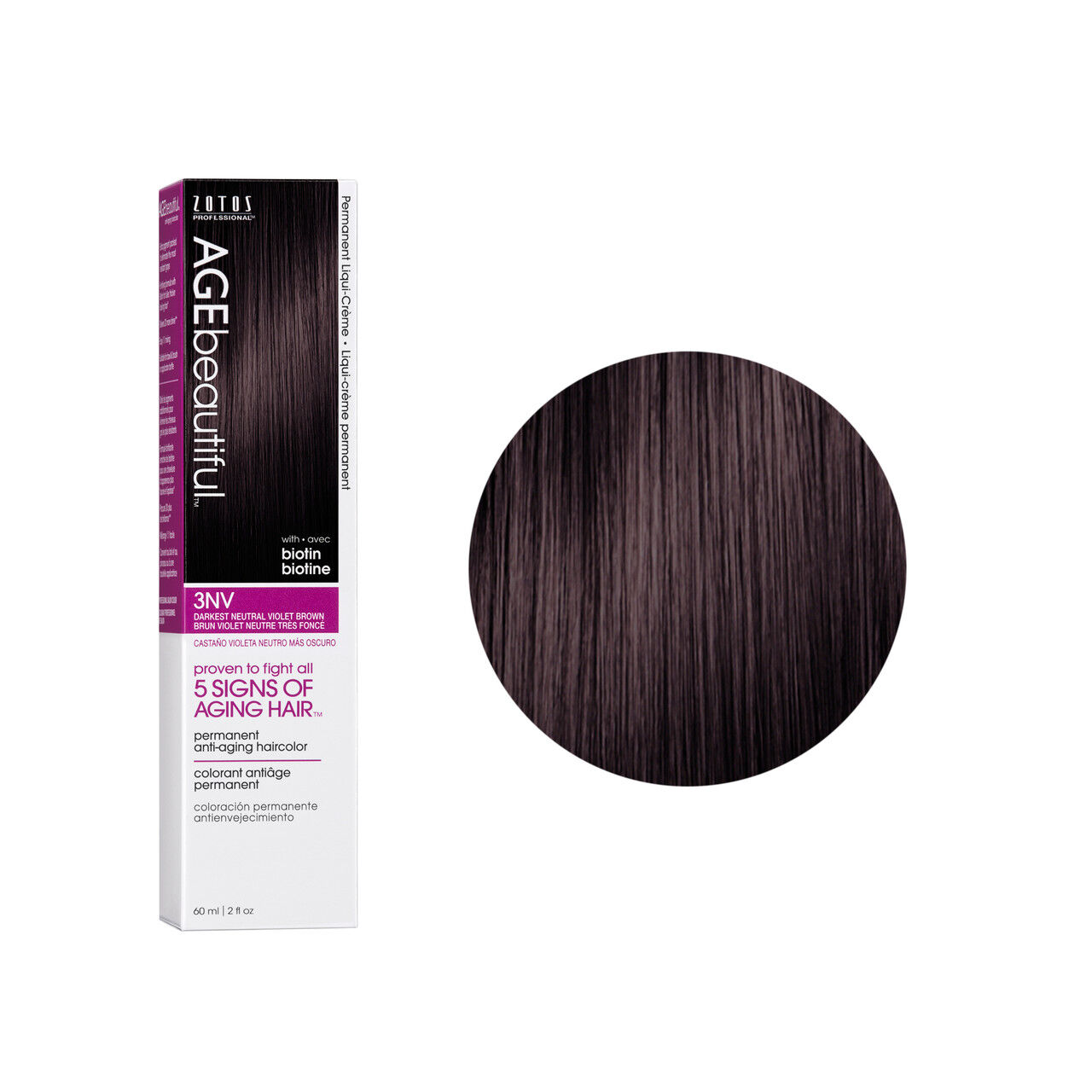 3NV Darkest Neutral Violet Brown 60ml