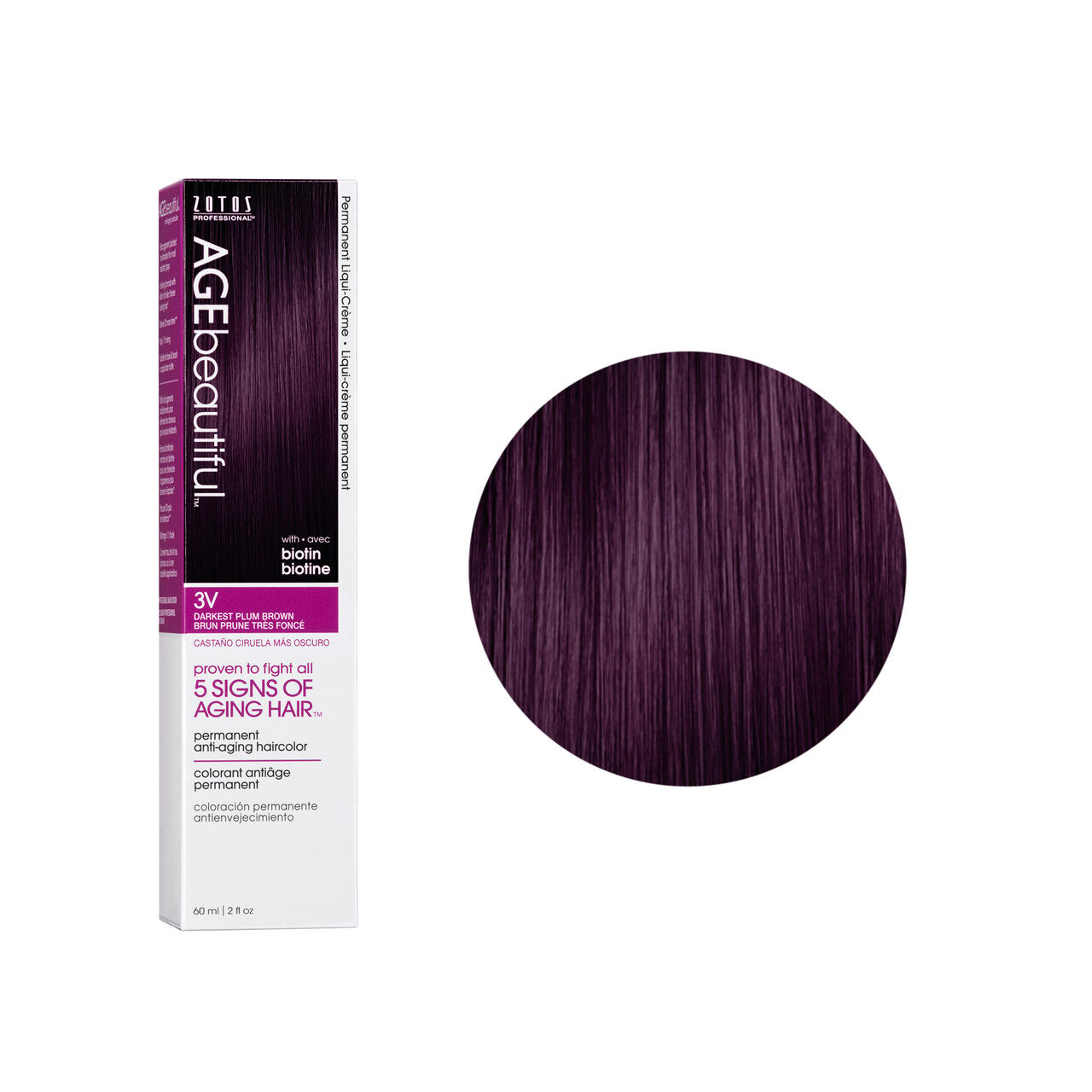 3V Darkest Plum Brown 60ml