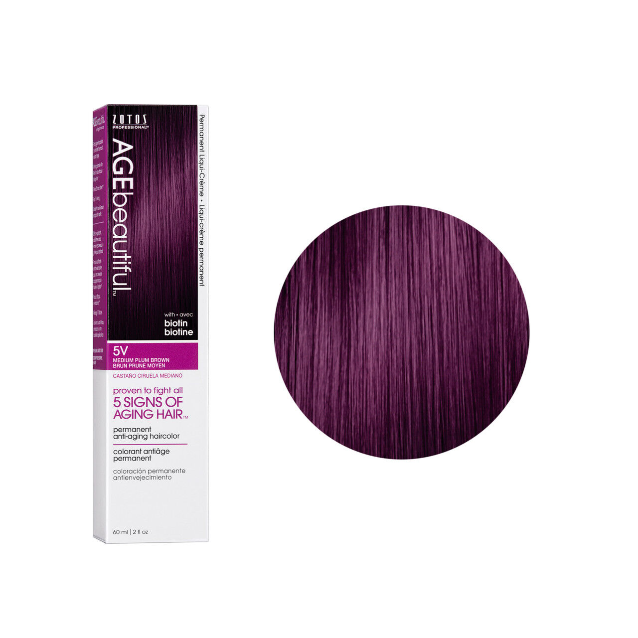 5V Medium Plum Brown 60ml 