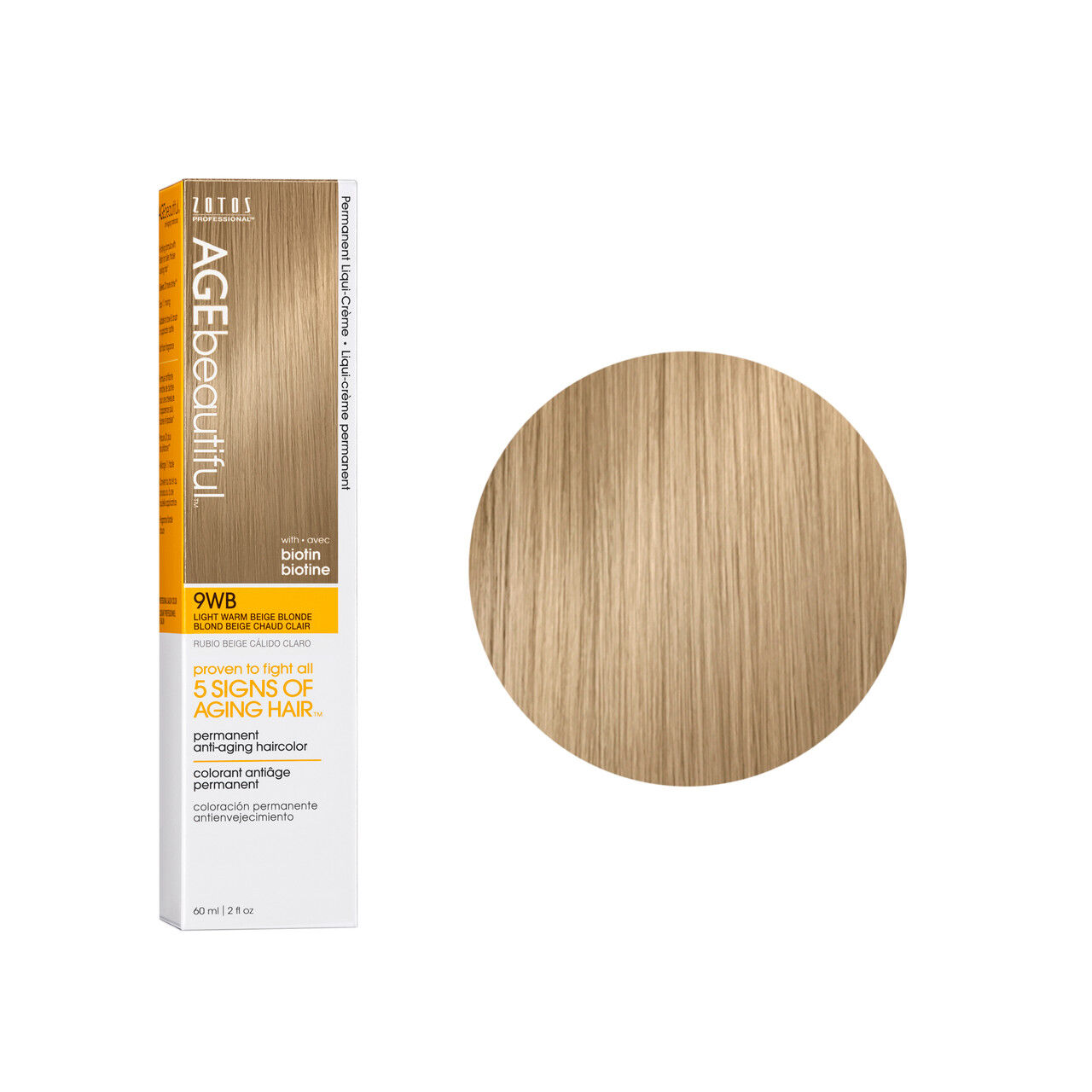 9WB Light Warm Beige Blonde 60ml 