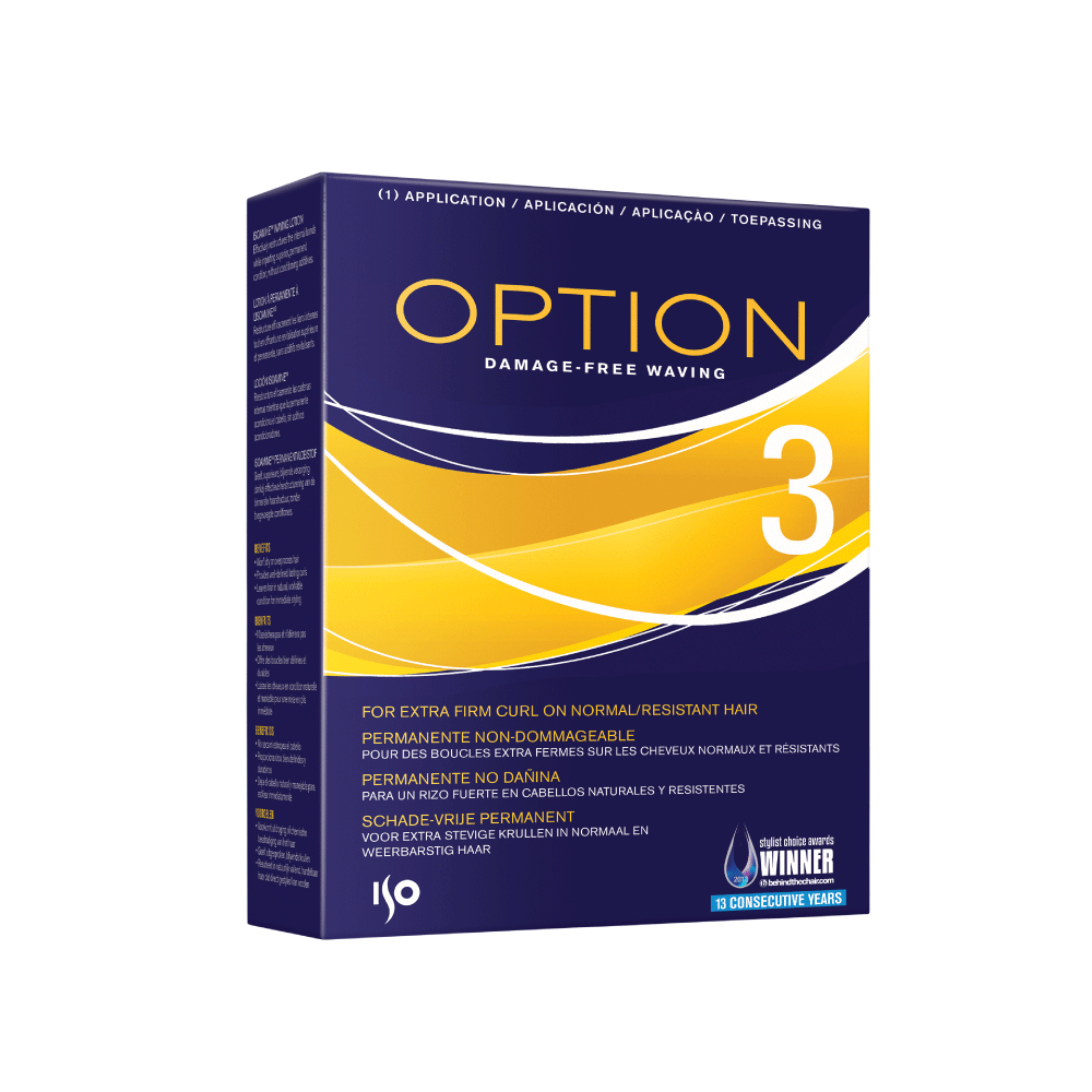 Option 3 Wave for Extra Firm Curl on Normal/Resistant Hair