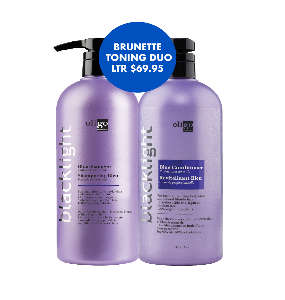 Oligo Pro Blacklight Blue Shampoo + Conditioner DUO Litre