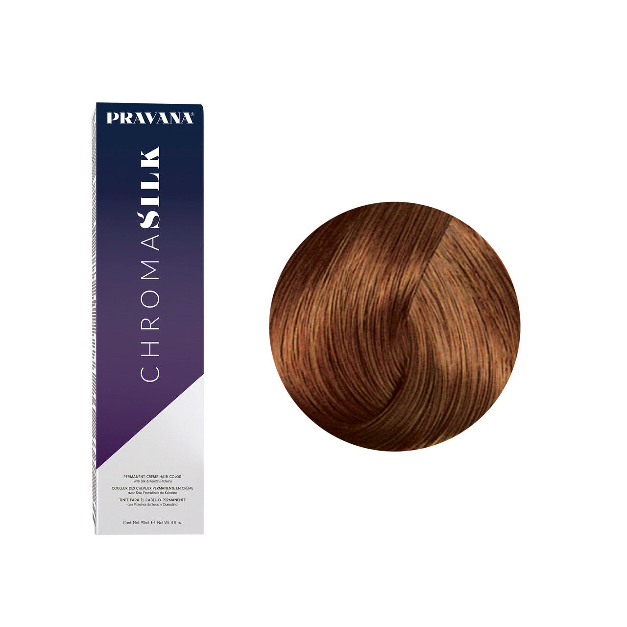 ChromaSilk 5Cm (5.45) Light Copper Mahogany Brown 90ml 