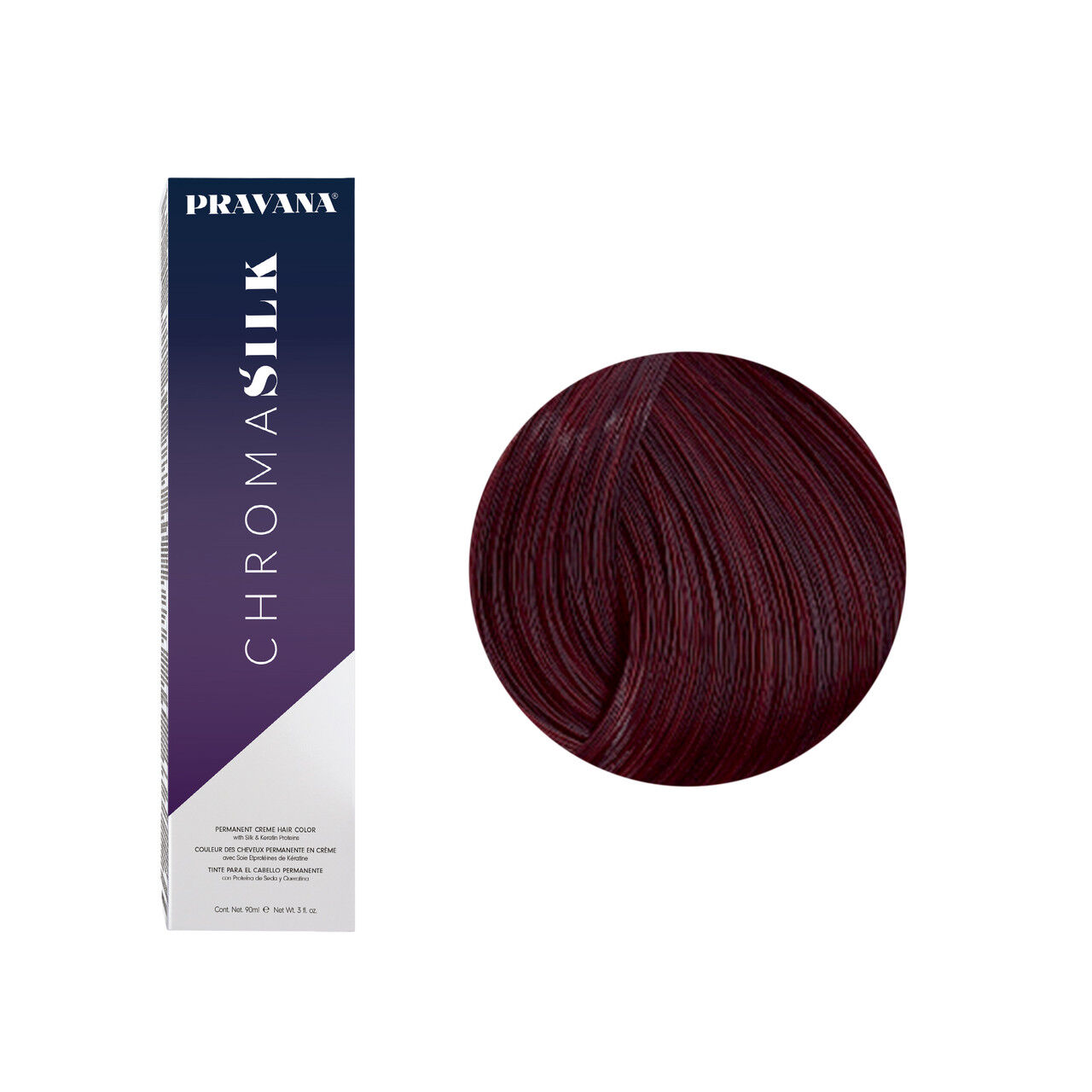 ChromaSilk 5Rbv (5.62) Light Red Beige Brown 90ml 