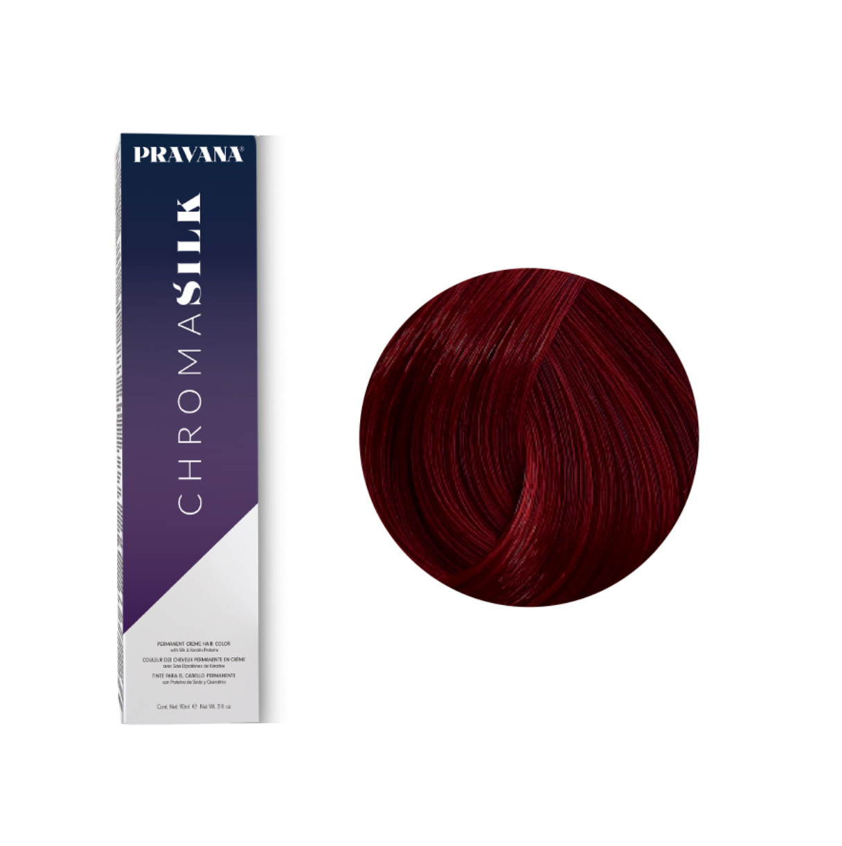 ChromaSilk 5Rr (5.66) Light Intense Red Brown 90ml