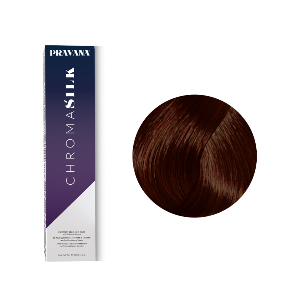 ChromaSilk 6Gm (6.35) Dark Golden Mahogany Blonde 90ml