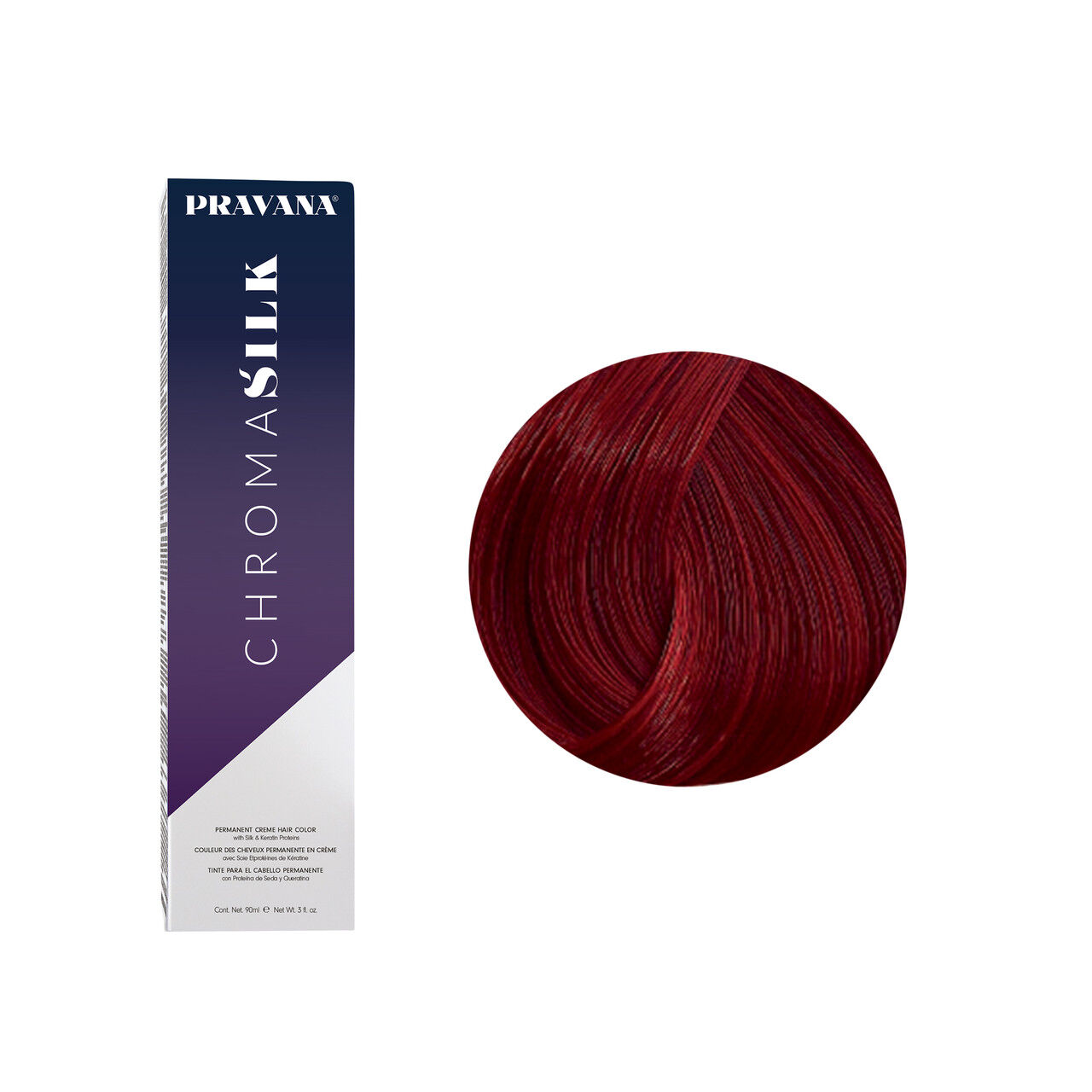 ChromaSilk 6Rr (6.66) Dark Intense Red Blonde 90ml