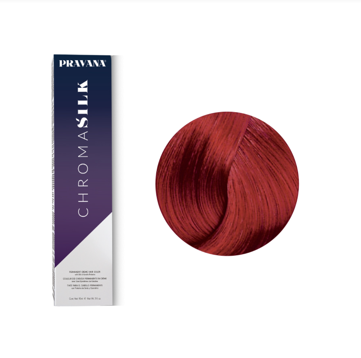 ChromaSilk 7Rr (7.66) Intense Red Blonde 90ml