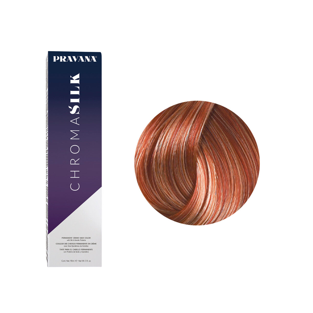ChromaSilk 8Cg (8.43) Light Copper Golden Blonde 90ml