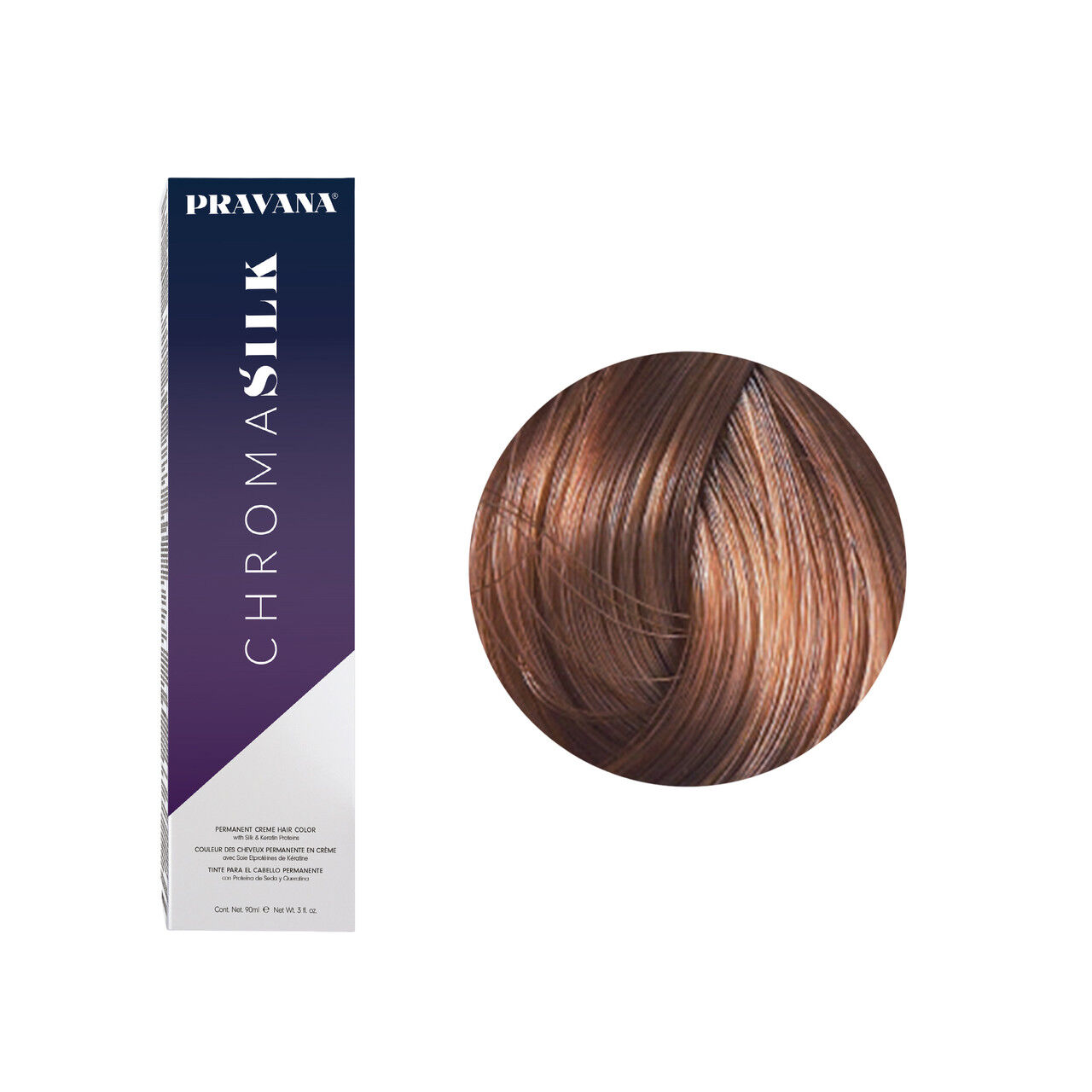 ChromaSilk 8Gc (8.34) Light Golden Copper Blonde 90ml 