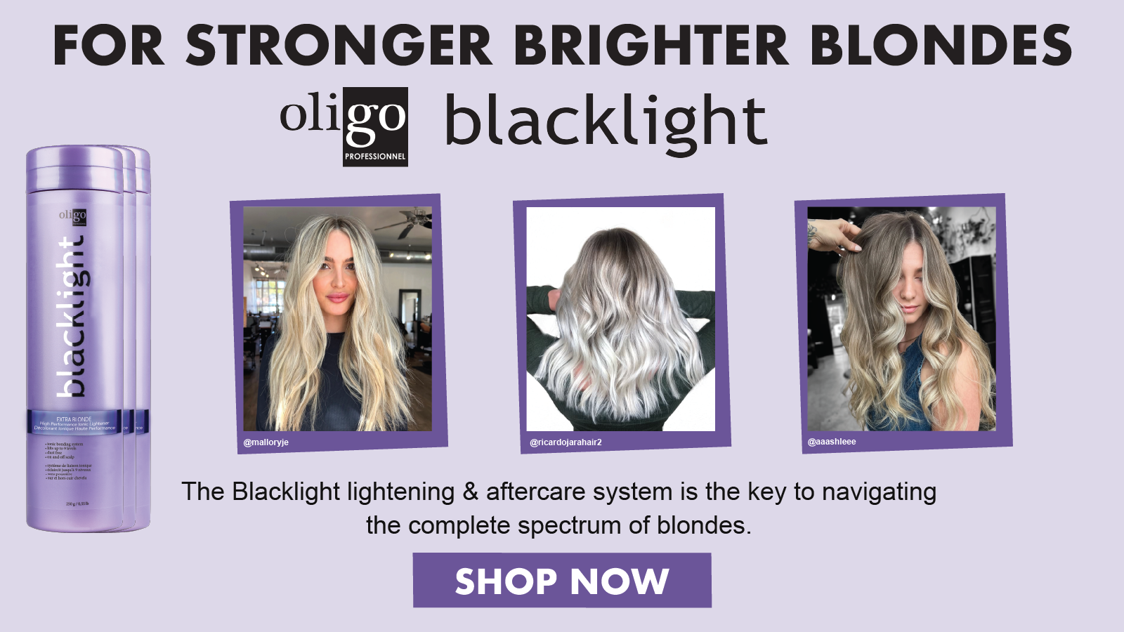 Carousel banner (Oligo Blacklight)